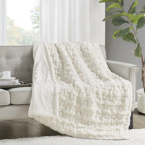 Pinzon Velvet Plush Throw Wayfair